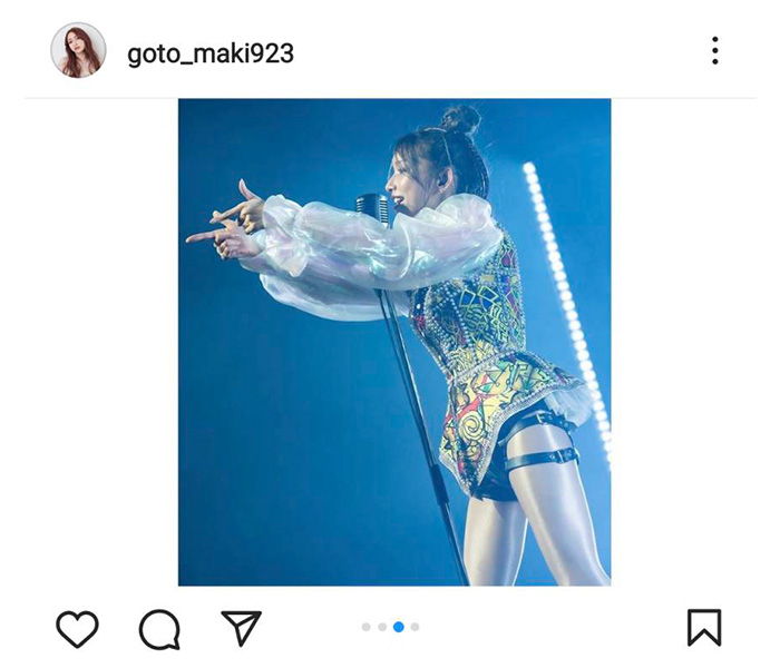 後藤真希、セクシーなステージ衣装で抜群の美脚を披露「スタイル神」とファン歓喜