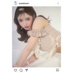 明日花キララ、肩出しセクシーな「キララ姫」を公開！「世界一かあいい」「無敵の綺麗さ」とファン歓喜