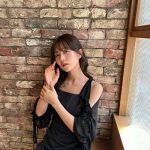 新田さちか、美肌見せワンピでうなじがチラリ「お美しい」「セクシーでたまらん」とファン歓喜
