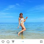 ゆきぽよ、真っ白の水着で美尻を大胆アピール「素晴らしい美尻」「たまらん」とファン歓喜