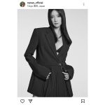 菜々緒、胸元あらわエレガントなショットを公開「ジバンシィ」新ジャパンアンバサダーに就任