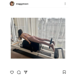 マギー「だいぶお尻に筋肉がついてきた」、鍛え上げられた美ボディを公開！