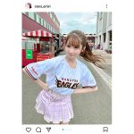 =LOVE・大谷映美里、楽天ユニフォーム姿をアップ！背ネームは「オオタニ」
