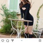 美人イラストレーター・竹内星菜、セクシー穴あきワンピで美乳チラリ「なんて綺麗なスタイル」「えっちすぎる」とファン歓喜