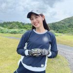 斎藤ちはるアナウンサー、爽快笑顔なゴルフウエア姿を公開「自己ベスト更新」をファンに報告