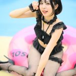 【写真特集】ごみちゃん（ステミレイツ）、網タイツで刺激するセクシー黒猫に変身！＜近代麻雀水着祭2023＞
