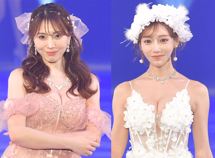 【動画】森咲智美、明日花キララがサツコレで胸元大胆なキャバドレスでランウェイ！＜札幌コレクション 2023 SPRING/SUMMER＞