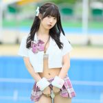 【写真特集】小水りあん（ふぇありーアクセ）、制服コスで刺激強めなパンチラ見せつけ！＜近代麻雀水着祭2023＞