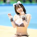 【写真特集】小日向ななせ、猫耳水着で見せた美ボディライン！＜近代麻雀水着祭2023＞