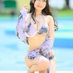 【写真特集】小日向ななせ、水着からこぼれるまんまるバストでうっとり釘付け！＜近代麻雀水着祭2023＞