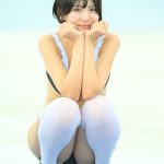 【写真特集】レースクイーン・佐々木萌香、もちもち感で誘うメイドビキニ姿でフェチのツボ刺激！＜川越水上公園プール撮影会＞