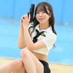 【写真特集】雪乃かりん（RINCENT.）、ポリス風コスでセクシー美脚披露＜近代麻雀水着祭2023＞