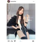 レースクイーン・浜嶋りな、太ももで釘付けにする肌見せコスチューム！