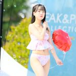 【写真特集】咲来まいか（ラブアグレッション）、パステルビキニでランウェイに登場！＜近代麻雀水着祭2023＞