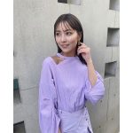 石川恋、パープルワンピ×白ハイヒール姿のオフショに「めちゃくちゃ可愛い」「綺麗」の声殺到