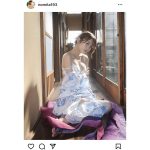 いくみ、はだけ浴衣の和セクシーショットにファンどぎまぎ