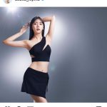 貴島明日香、透け感ドレスから美脚披露！ヘルシー美ボディラインを見せつけ