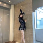 NMB48・新澤菜央、美脚全開のバニーコスをセクシーにお届け！