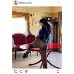 篠見星奈、タイツから下着透けるセーラー服バックショットで瞬殺！