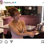 寺本莉緒、キャバドレスで見せる豊満バストで釘付け！