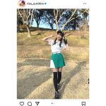 雪平莉左、太ももチラリのゴルフウェア姿にファン悶絶！