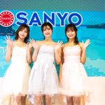 桃衣香帆、御子柴かな、宮本りおの「9代目ミスマリンちゃん」卒業セレモニーが実施