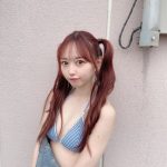 AKB48・大盛真歩、着崩しオーバーオールから透明美ボディを爽やかに披露！