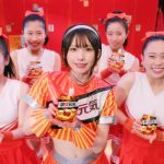 えなこ、篠崎こころ、つんこ、チアリーダーに変身して元気注入！