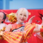 えなこ、篠崎こころ、つんこ、チアリーダーに変身して元気注入！