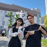 【動画】一宮彩夏(ジャムズ)がお台場で牛丼インフルエンサーを発見！？