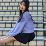 【写真特集】福岡女子高生・手島愛花さん、可愛すぎるミニスカコーデで関西コレクション出演前に語る！