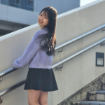 【写真特集】福岡女子高生・手島愛花さん、可愛すぎるミニスカコーデで関西コレクション出演前に語る！