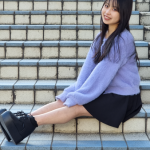 【写真特集】福岡女子高生・手島愛花さん、可愛すぎるミニスカコーデで関西コレクション出演前に語る!