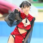 【写真特集】後藤まつり（アイテムはてるてるのみ）、セクシーチャイナコスで際立つ透明肌！＜近代麻雀水着祭2023＞