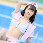 【写真特集】藤江瑠美（アイコノクラズム）、セクシーなナースコスで見せるヘルシー美ボディ＜近代麻雀水着祭2023＞