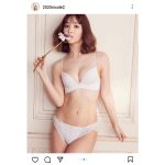 藤田ニコル、真っ白な下着姿をアップ「セクシーすぎる」「最高のスタイル」とファン歓喜