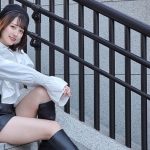 【動画】保科凜(Jams Collection)が大阪でクールな美脚ファッションで登場！