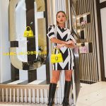 みちょぱ、有名ブランド『MARC JACOBS』のミニドレスで大胆美脚アピール！