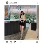 DEAR KISS・ののこ、ミニスカ×ロングブーツで美脚すらり「スタイル抜群！」「綺麗すぎてやばい」とファン歓喜