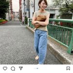 辺見えみり、ノースリーブで二の腕ちらり「永遠に可愛い」「二の腕最高」とファン歓喜