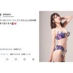 セクシー女優・辻井ほのか、下着×ガードル姿で美ボディ披露「ほのかさんの柔らかさは別格」「すごいサービス」とファン歓喜