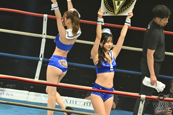 【写真特集】K-1 GIRLS・うらら＆まえだまはる、抜群プロポーションをリング上で披露！＜K-1 WORLD GP 2023＞