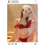 芹那、サウナで火照った色っぽボディで悩殺