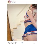 近衛りこ、キワドセクシーなチアガール衣装で悩殺！