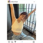 美人すぎる上智大生・かとゆり、脇見せ＆お腹チラリの『留年コーデ』に反響ぞくぞく