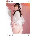 近衛りこ、レースの下着から透明桃尻セクシーに見せつけ！