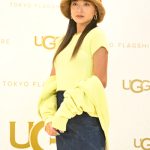 【写真特集】池田美優、こんがり日焼け肌に映える黄色コーデで早くも夏満喫！＜「UGG(R) TOKYO FLAGSHIP STORE」オープニングイベント＞