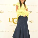 【写真特集】池田美優、こんがり日焼け肌に映える黄色コーデで早くも夏満喫！＜「UGG(R) TOKYO FLAGSHIP STORE」オープニングイベント＞