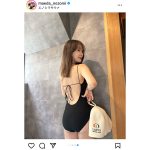 前田希美、サウナで披露した美ヒップラインにファン感嘆