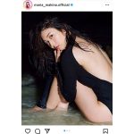 モー娘。牧野真莉愛、ざっくり背中見せの濡れ髪ショットがセクシーすぎる！